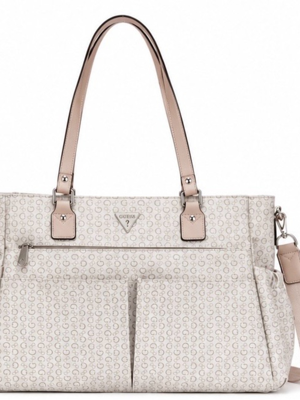 Guess logo tote diaper bag travel bag nwot